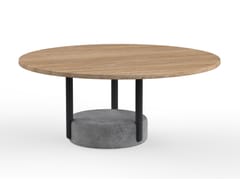 Tavolino basso da caff� in legno impiallacciato&nbsp;PANACHE - KVN DESIGN FURNITURE