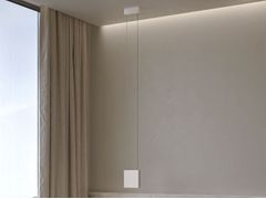 Lampada a sospensione a LED in resina&nbsp;LATERIS - KARMAN