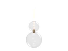 Lampada a sospensione a LED in metallo&nbsp;OPIUM - KARMAN