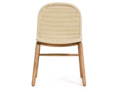 Sedia da giardino in legno di acacia e corda&nbsp;ALIPA - KAVE HOME S.L.U.