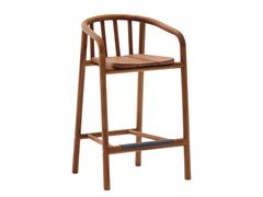 Sgabello da giardino alto in teak&nbsp;TURQUETA - KAVE HOME S.L.U.