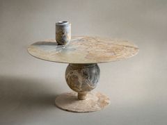 Tavolo rotondo in marmo&nbsp;KING - DECORMARMI