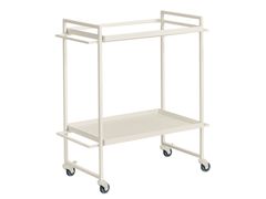 CARRELLO BAR IN ACCIAIO E VETRO&nbsp;BAUHAUS - KRISTINA DAM STUDIO