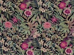 Tessuto stampato con motivi floreali&nbsp;LOTUS - LELIEVRE