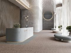 MOQUETTE IN ECONYL� A QUADROTTE&nbsp;LUME - LIUNI