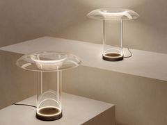 LAMPADA DA TAVOLO A LED IN VETRO&nbsp;AUREA - LODES