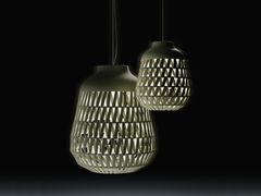 Lampada a sospensione per esterno in tessuto tecnico&nbsp;STITCH - LODES