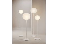 Lampada da terra a LED in vetro soffiato&nbsp;VOLUM - LODES