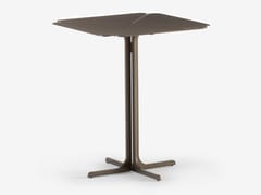 Tavolo quadrato in metallo verniciato LUCKY - FLOU