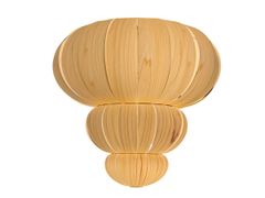 Lampada a sospensione a LED in legno impiallacciato&nbsp;ARABESCO - LUZIFERLAMPS