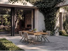 Tavolo da giardino rettangolare in teak&nbsp;AIR - LAGO