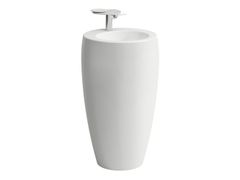 Lavabo freestanding ovale in ceramica&nbsp;ILBAGNOALESSI - LAUFEN BATHROOMS