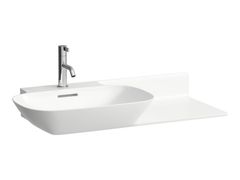 Lavabo ovale con piano&nbsp;INO - LAUFEN BATHROOMS
