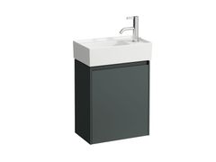Mobile lavabo sospeso in MDF con anta&nbsp;LANI - LAUFEN BATHROOMS