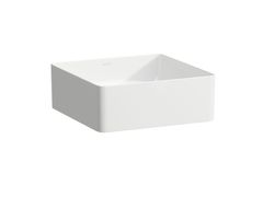 Lavabo quadrato da appoggio in ceramica&nbsp;LIVING - LAUFEN BATHROOMS