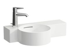 Lavamani da appoggio in ceramica rotondo&nbsp;VAL - LAUFEN BATHROOMS