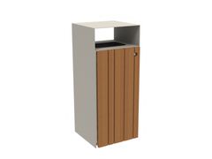 Portarifiuti in lamiera&nbsp;MONTR�AL - LAZZARI SRL