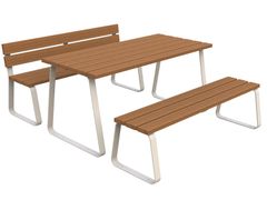 Tavolo da picnic con panchine integrate&nbsp;SUNNY - LAZZARI SRL