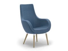 Poltroncina in lana con braccioli&nbsp;VICTORIA - LEYFORM