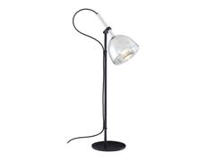 Lampada da scrivania a LED orientabile in acciaio e vetro&nbsp;CHROME BELL - ROSET SAS