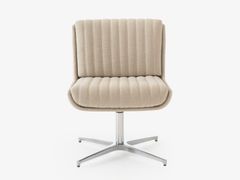 Poltroncina a razze girevole in tessuto senza braccioli&nbsp;FAUTEUIL 306 - ROSET SAS