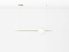 Lampada a sospensione in ottone&nbsp;AD-ASTRA - LIVING DIVANI