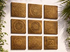 PIASTRELLE METALLICHE DECORATIVE&nbsp;MIXED DESIGN TILES - LOST COWBOYS