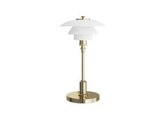 LAMPADA DA TAVOLO A LED RICARICABILE IN VETRO OPALE&nbsp;PH 1/1 PORTABLE - LOUIS POULSEN