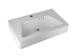 Lavabo rettangolare in ceramica&nbsp;JOE COLOMBO - MAMOLI