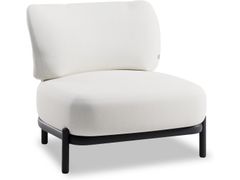 Poltrona da giardino imbottita in alluminio&nbsp;ALUNE - MANUTTI