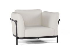 Poltrona da giardino in tessuto con braccioli&nbsp;NAMI - MANUTTI