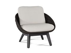 Poltroncina da giardino in alluminio con seduta imbottita&nbsp;SANDUA - MANUTTI