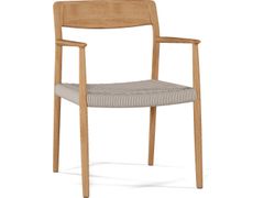 Sedia da giardino in teak con braccioli&nbsp;TAMO - MANUTTI