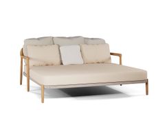 Letto da giardino in teak&nbsp;YIKO - MANUTTI