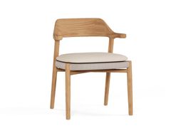 Sedia da giardino in teak con braccioli&nbsp;YIKO - MANUTTI