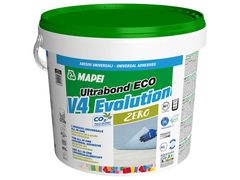 Adesivo universale a presa rapida per pavimenti e rivestimenti resilienti e tessili&nbsp;ULTRABOND ECO V4 EVOLUTION ZERO - MAPEI