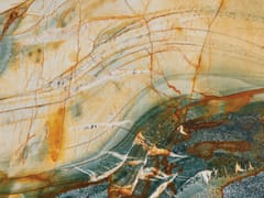 Lastre di quarzite per applicazioni di design e architettura&nbsp;POLARIS GOLD - MARGRAF