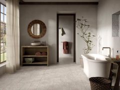 PAVIMENTO/RIVESTIMENTO IN GRES PORCELLANATO EFFETTO PIETRA&nbsp;STORICA GRIGIO - CERAMICHE MARINER