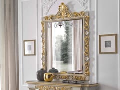 Specchio rettangolare in legno con cornice da parete MASSIMO - ARVESTYLE