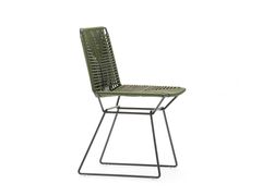 Sedia da giardino a slitta in corda&nbsp;NEIL TWIST - MDF ITALIA