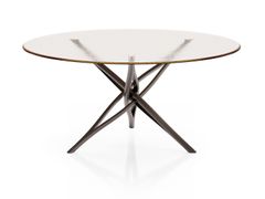 Tavolo rotondo con base in alluminio&nbsp;SK TABLE - MDF ITALIA