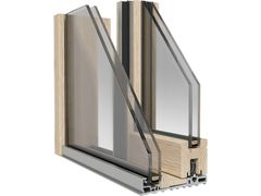 Finestra scorrevole in legno con doppio vetro&nbsp;AURA - IMAGO 68 - FALEGNAMERIA MENABALLI