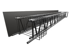 Trave metallica prefabbricata&nbsp;TRAVE MTR� T CON SPONDA LATERALE IN ACCIAIO - METAL.RI