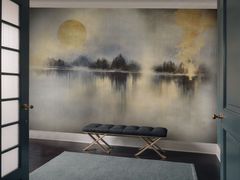 Carta da parati con paesaggi&nbsp;LUCE SOSPESA - MILLE997