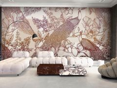 Carta da parati&nbsp;PEACOCKS - MILLE997