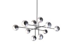 LAMPADA A SOSPENSIONE IN VETRO BOROSILICATO&nbsp;CELINE - LUMEN PLACE