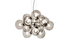 Lampada a sospensione in vetro di Murano&nbsp;JASMINE - LUMEN PLACE