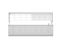Postazione lavoro per parrucchiere&nbsp;CAFE MOMUS COMPLETE - MALETTI