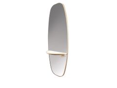 Specchio ovale con mensola da parete&nbsp;ECLIPSE WALL - MALETTI