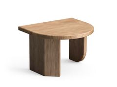 Tavolino di servizio in legno&nbsp;CURVE - MAMBO UNLIMITED IDEAS